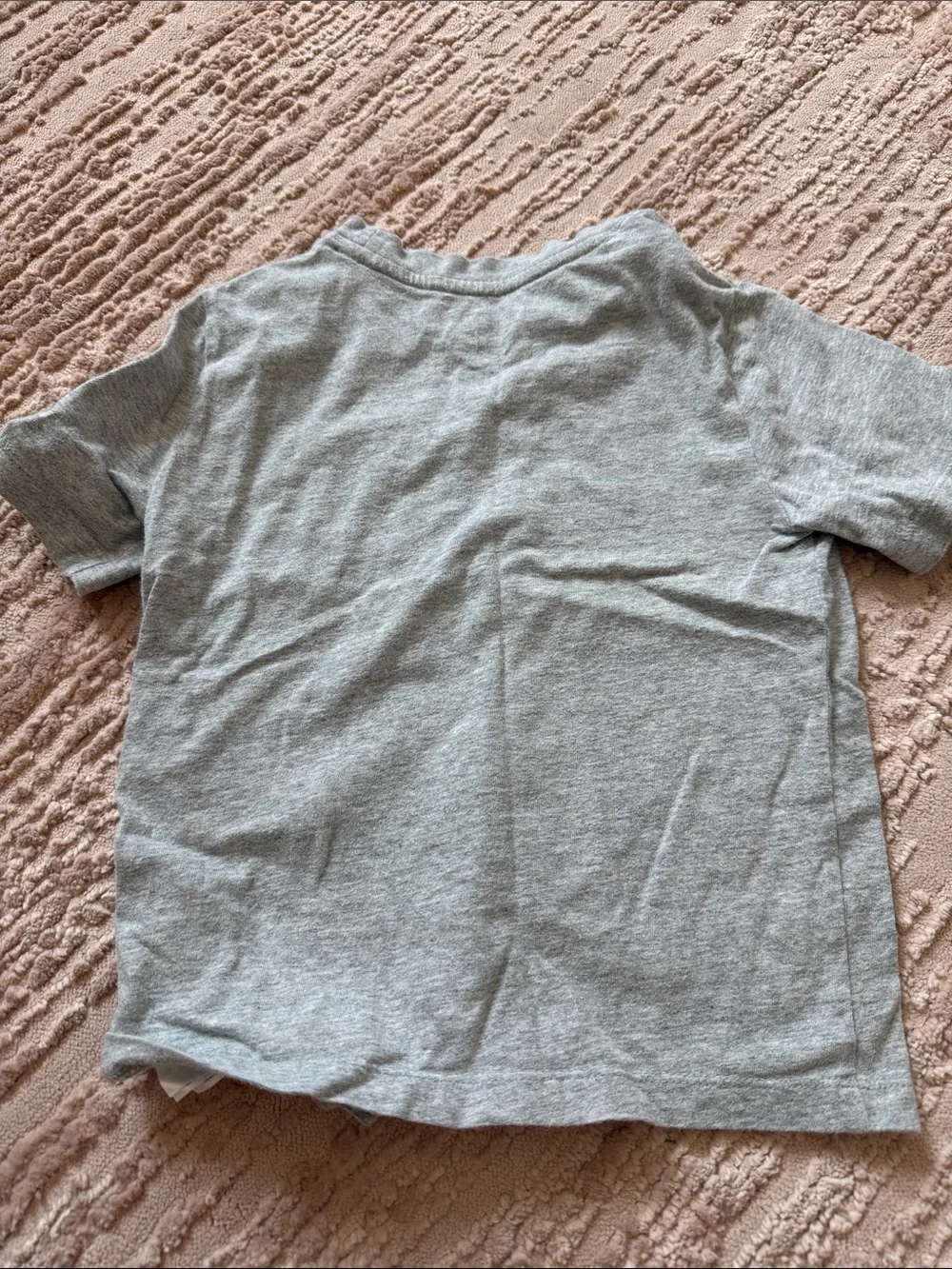 Baby GAP Heather Gray Short Sleeve Pocket Tee Size 5 Years